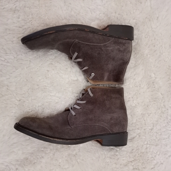 Baldwin Esquival Limited edition handmade Italian leather suede boots - Picture 6 of 9